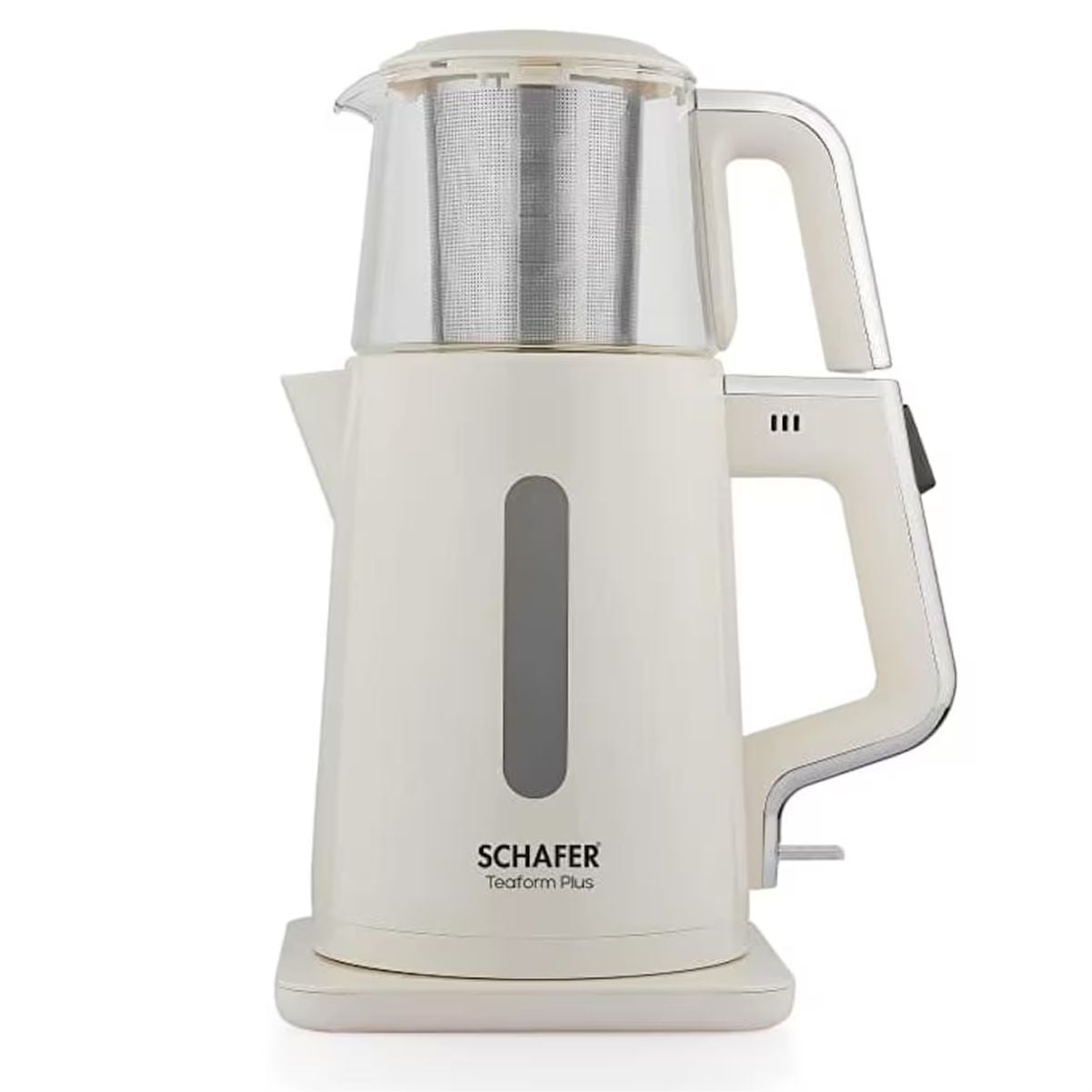 Schafer Teaform Plus Paslanmaz Çay Makinesi-Bej