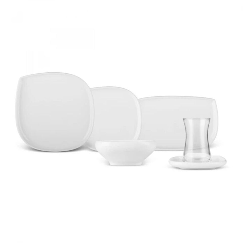 Karaca Forever Bone Oggi 26 Parça 6 Kişilik Kahvaltı Seti