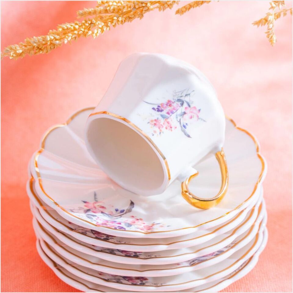 Rekabet Hkr 012 Isabella Kahve Fincan Takımı