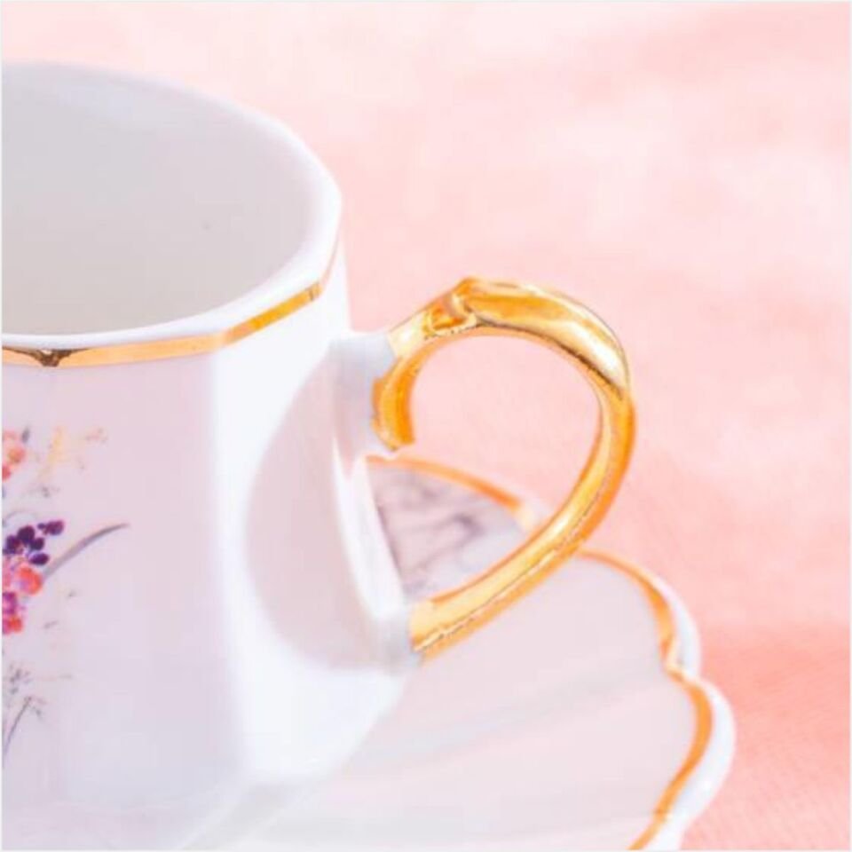 Rekabet Hkr 012 Isabella Kahve Fincan Takımı