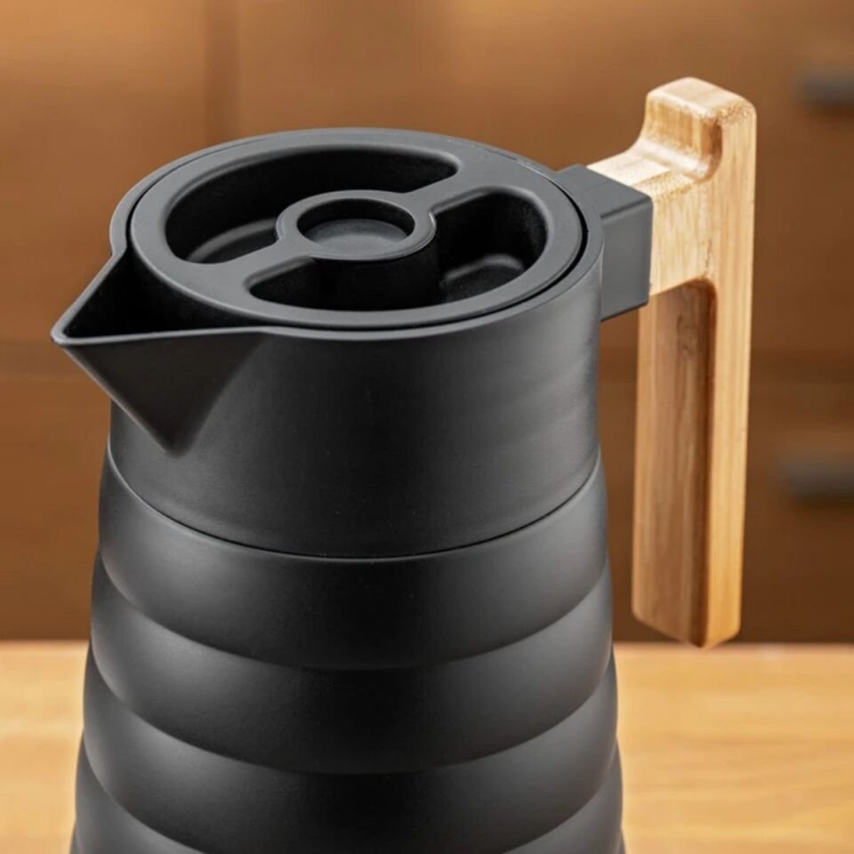 Emsan Emboss Termos, 1,5 Lt, Siyah