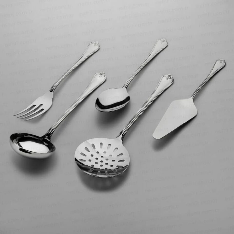 Nehir Fulya Sade 5Parça Servis Takımı