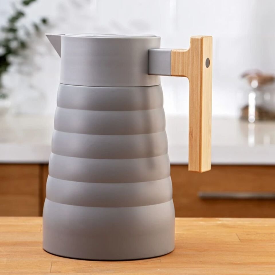 Emsan Emboss Termos, 1,5 Lt, Gri