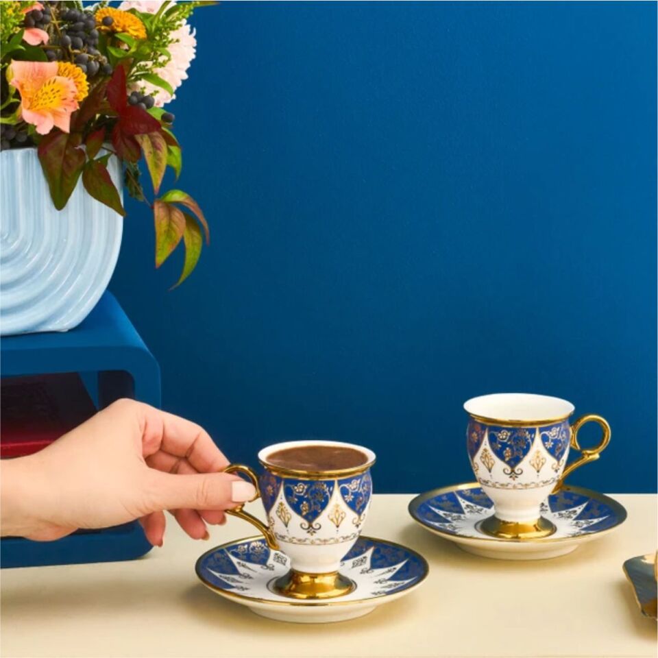 Karaca Merve 2 Kişilik Kahve Fincanı 100 Ml