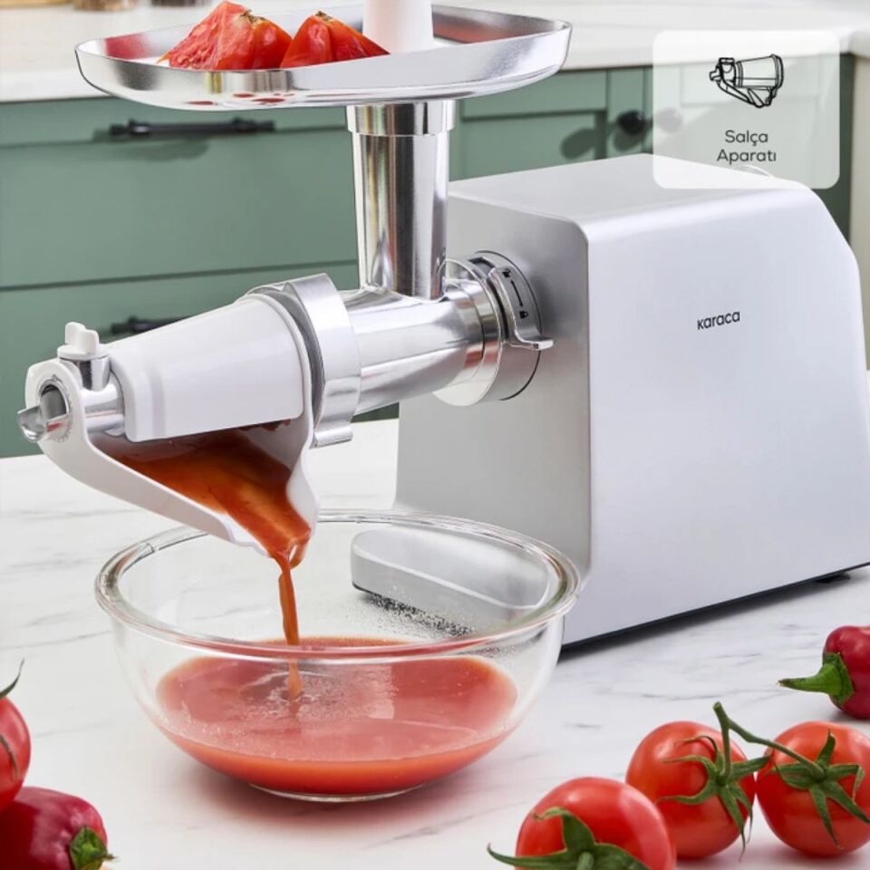 Karaca Sucuk Sosis Ve İçli Aparatlı Kıyma Makinesi Inox