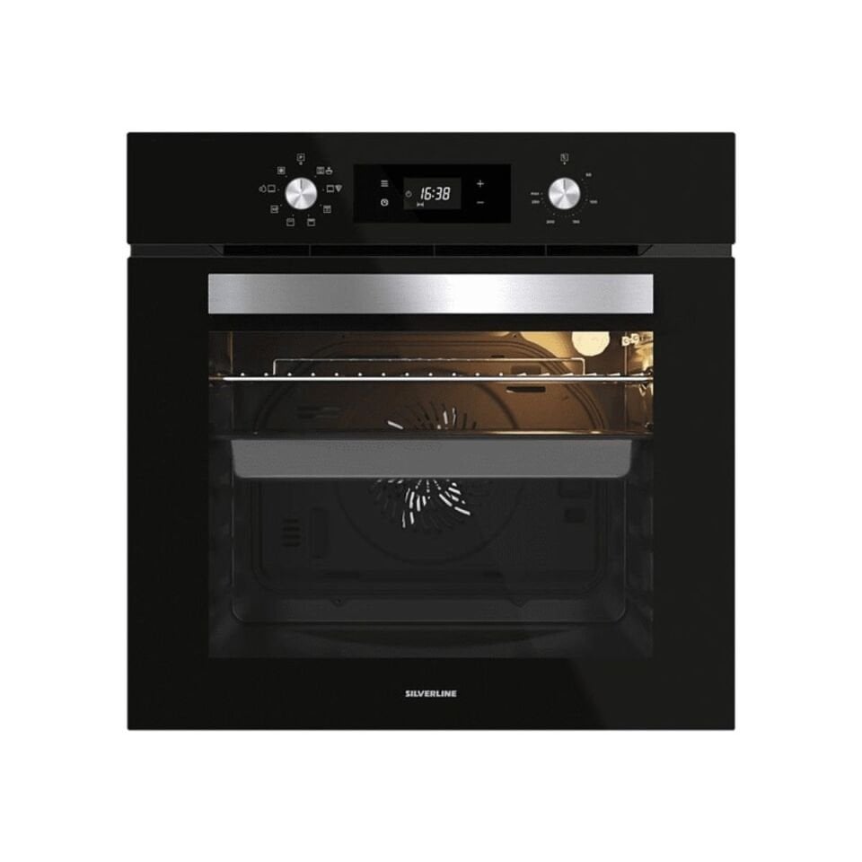 Silverline BO6504B01 Siyah Ankastre Fırın