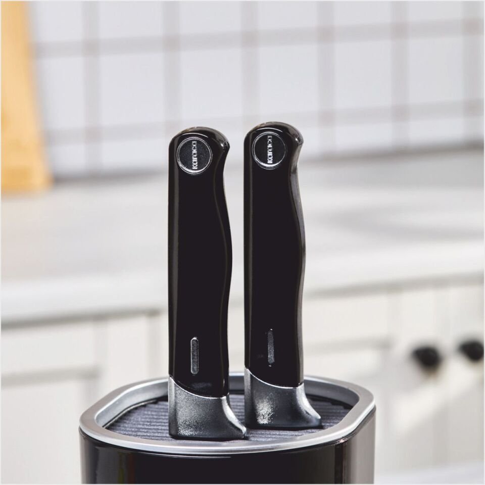 KARACA MASTERMAID 6 PARÇA BIÇAK SETİ SİYAH