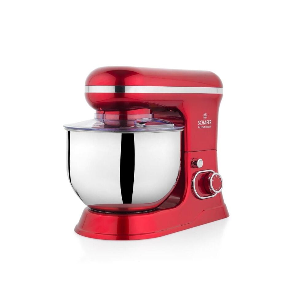 Schafer Prochef Master Stand Mikser-Kırmızı