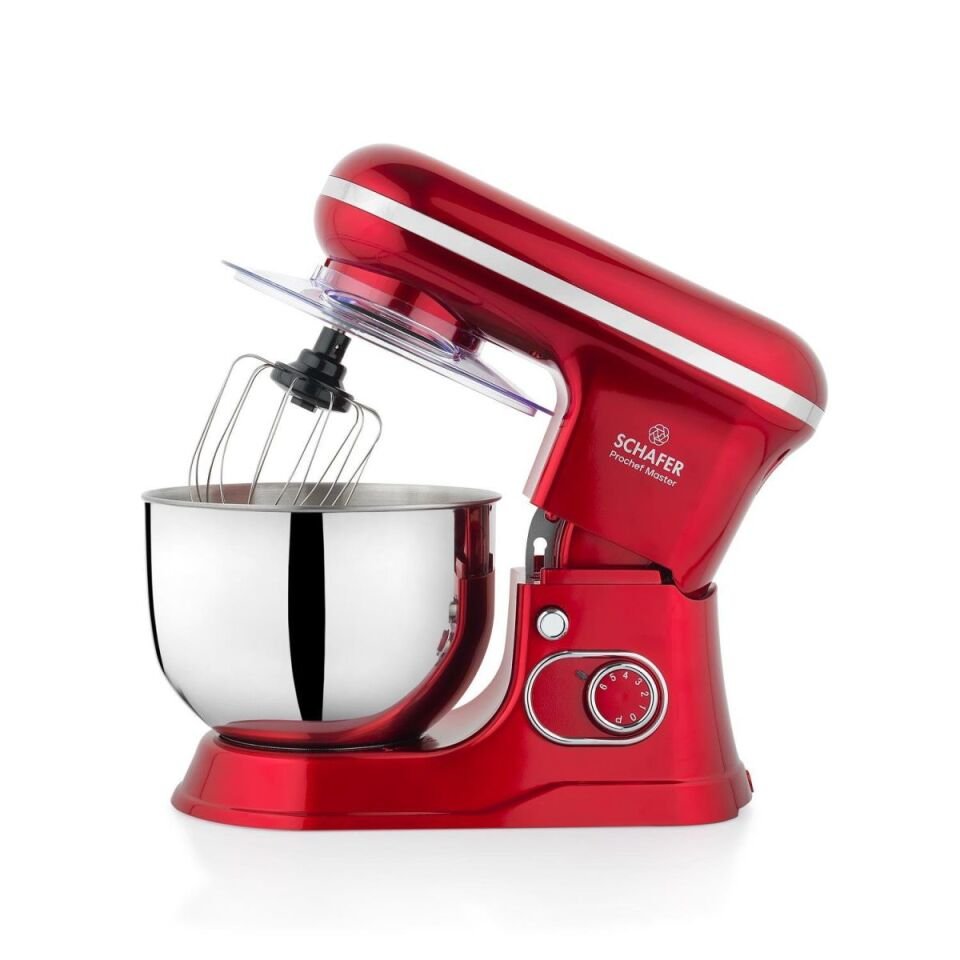 Schafer Prochef Master Stand Mikser-Kırmızı