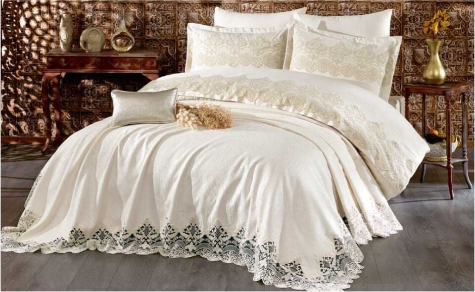 Savaş Güzide Yakut Gelin Seti Ekrualtın 8 Parça