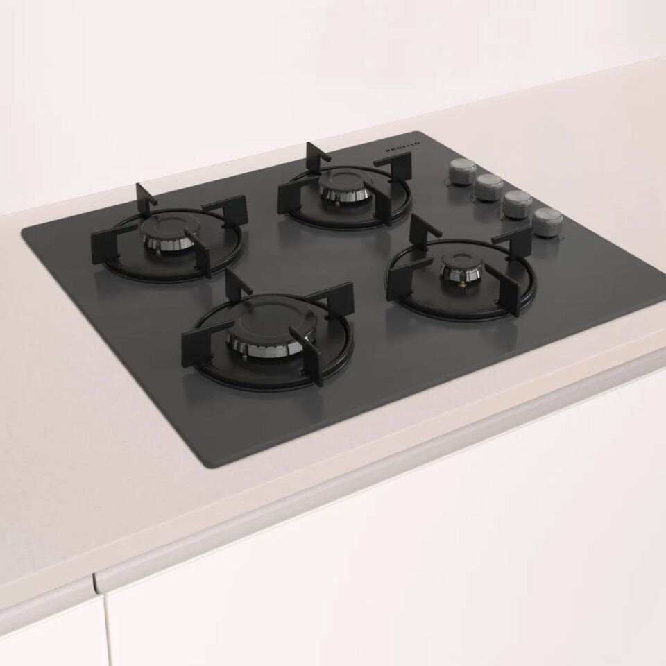 Profilo OO36P9O10D Gri Cam Ankastre Ocak