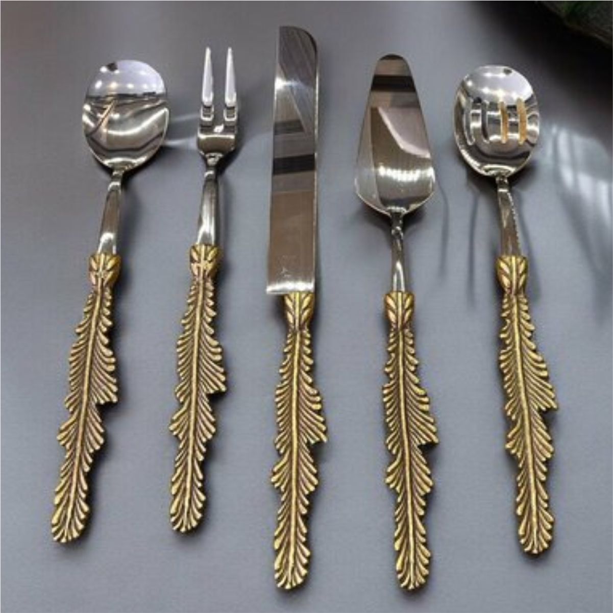 Rekabet Eym 060 Tüy 5 Parça Servis Seti Antik