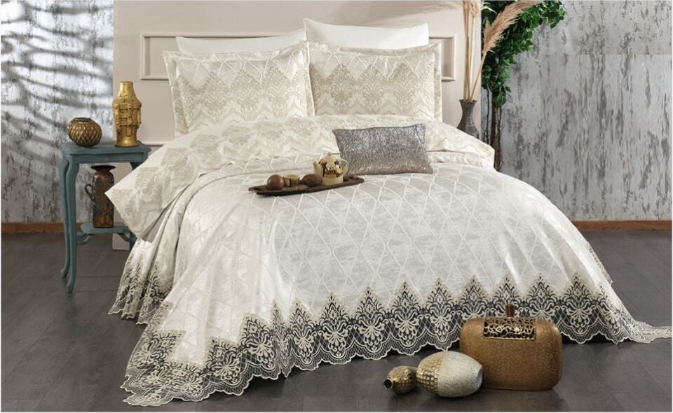 Savaş Güzide Zara Gelin Seti Altın 8 Parça