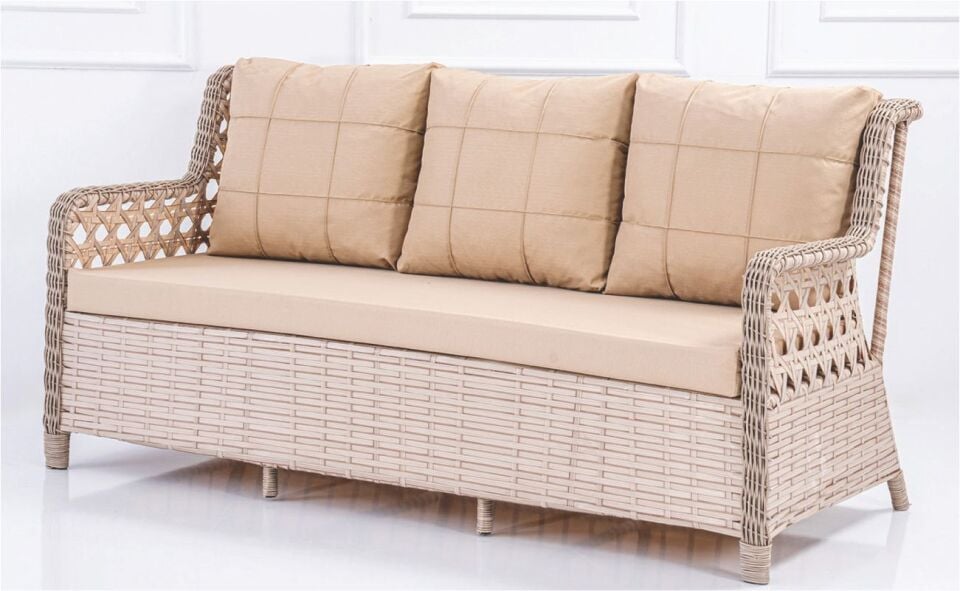 MY HOME DİMAZE RATTAN BAHÇE SETİ KAHVE