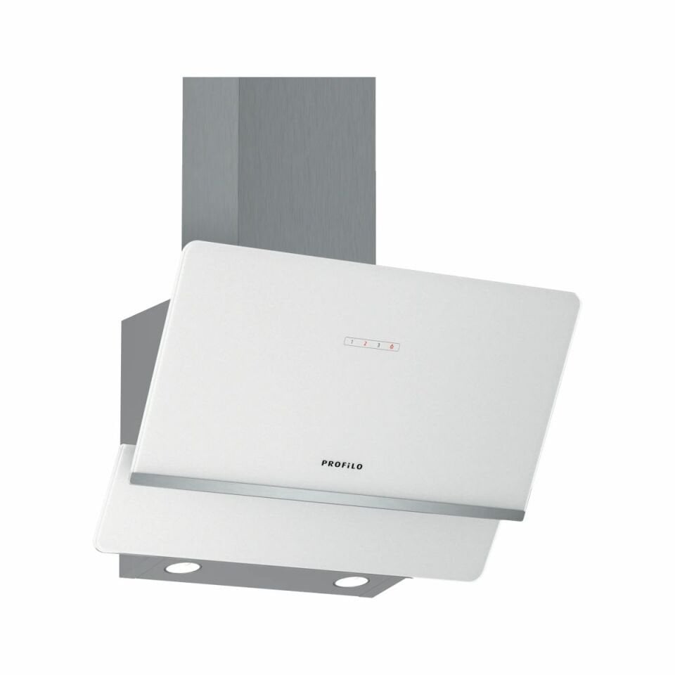 Profilo DVK6J621 Beyaz Cam Duvar Tipi Davlumbaz