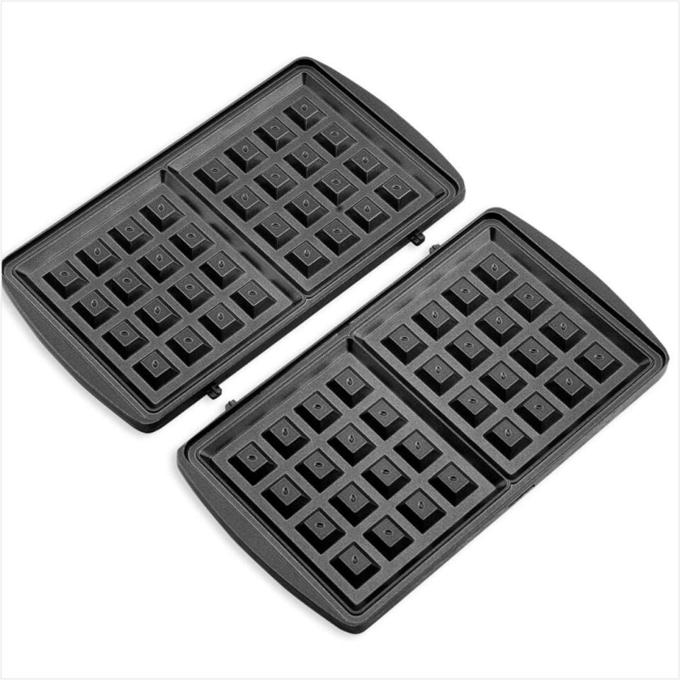 SCHAFER TRİO CHEF TOST VE WAFFLE MAKİNESİ-SİYAH