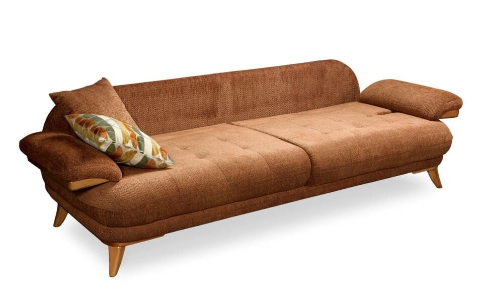 Lavinya Damla Koltuk Takımı 3+1+1 Krem/3 Lü Kremit