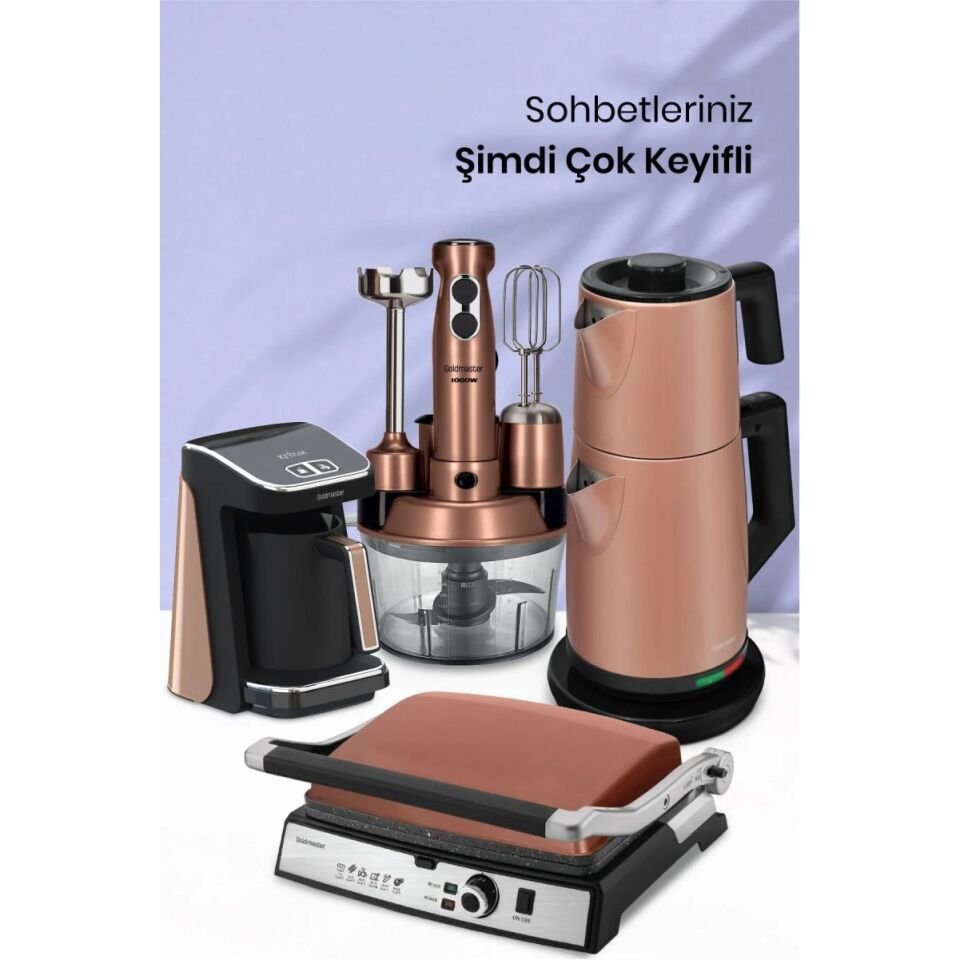 Goldmaster BY-5714G Goldmaster Platinium Gold 24 Parça Elektrikli Çeyiz Paketi