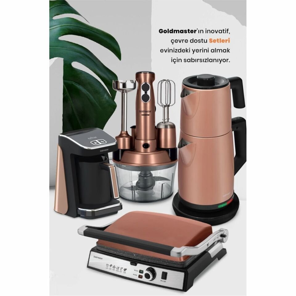 Goldmaster BY-5714G Goldmaster Platinium Gold 24 Parça Elektrikli Çeyiz Paketi