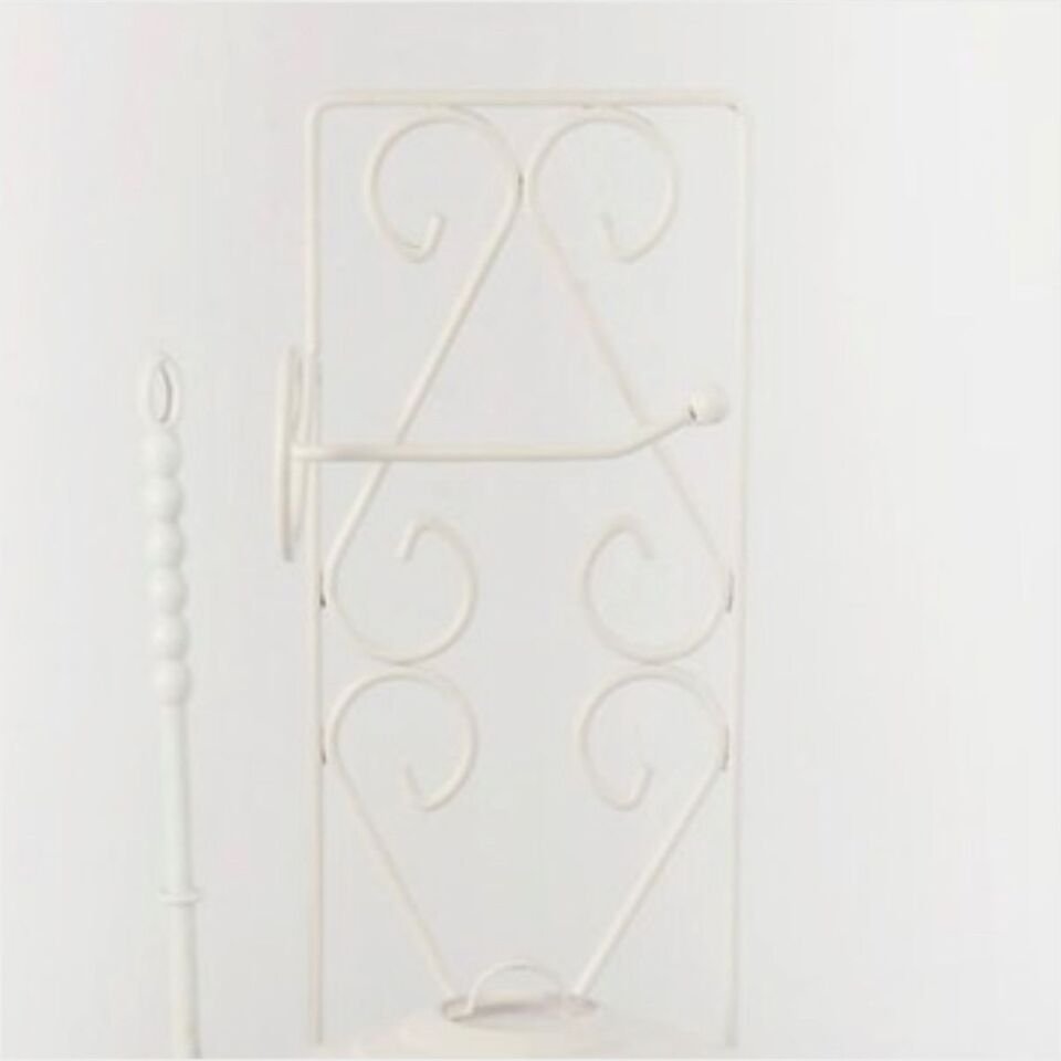 Yıldıray 1050 Ferforje Fırçalı Kova Beyaz