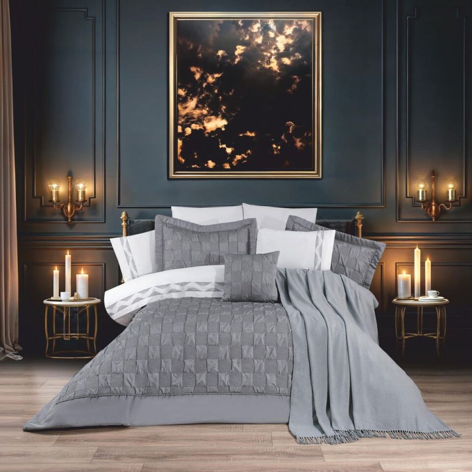 Schafer Home Moneta Çeyiz Seti 11 Parça-Gri