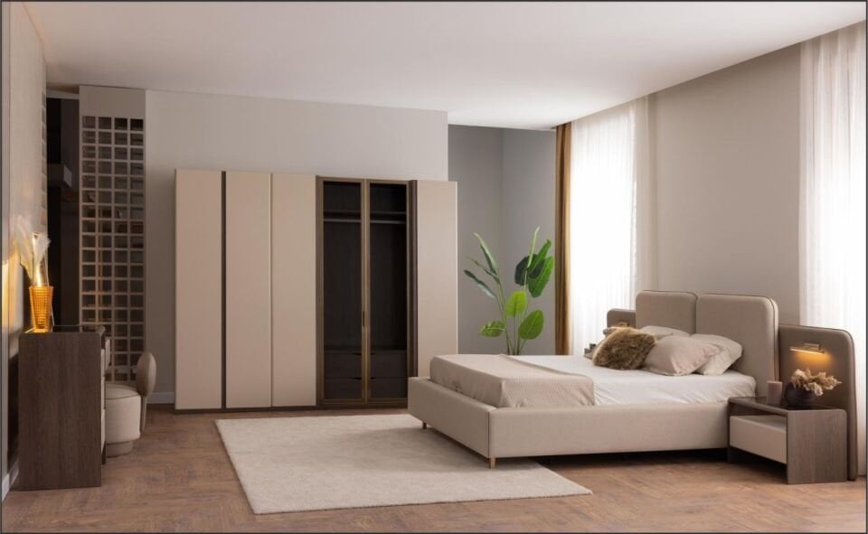 LİDYA ROSİTA YATAK ODASI TAKIMI