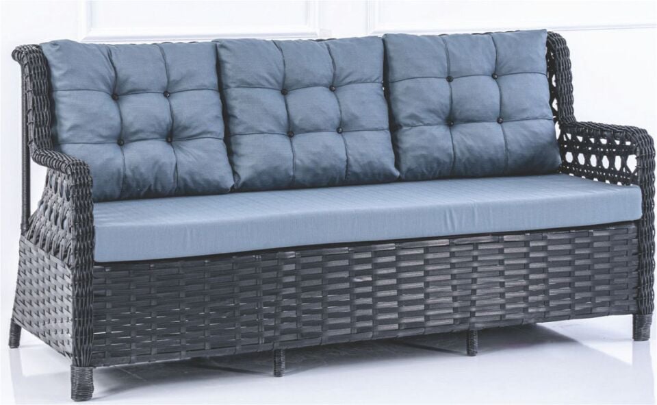 MY HOME DİMAZE RATTAN BAHÇE SETİ GRI