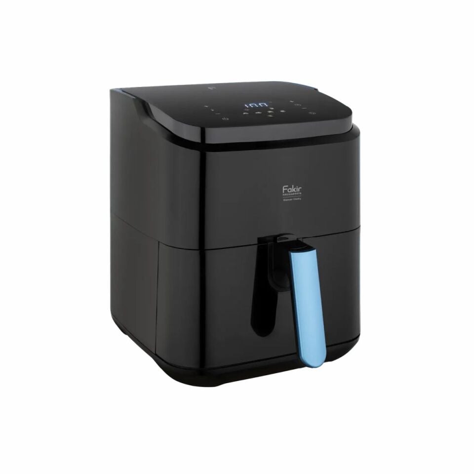 Fakir Glamair Chefry Airfryer 6 Pişirme Modu Dijital Kontrol Paneli 5 L Buz Çözme Siyah