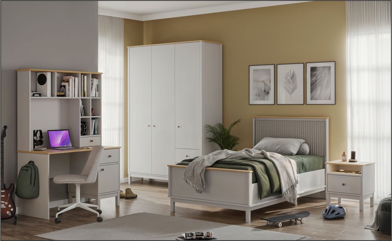 Piyano Etro Grey 100X200 Karyola
