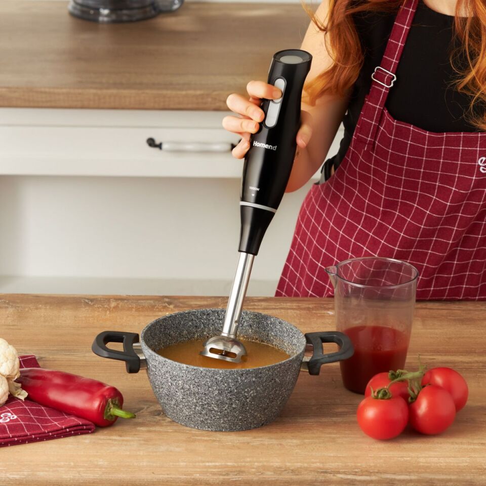 Emsan Homend Functionall 2808H Mutfak Robotu Siyah Gri