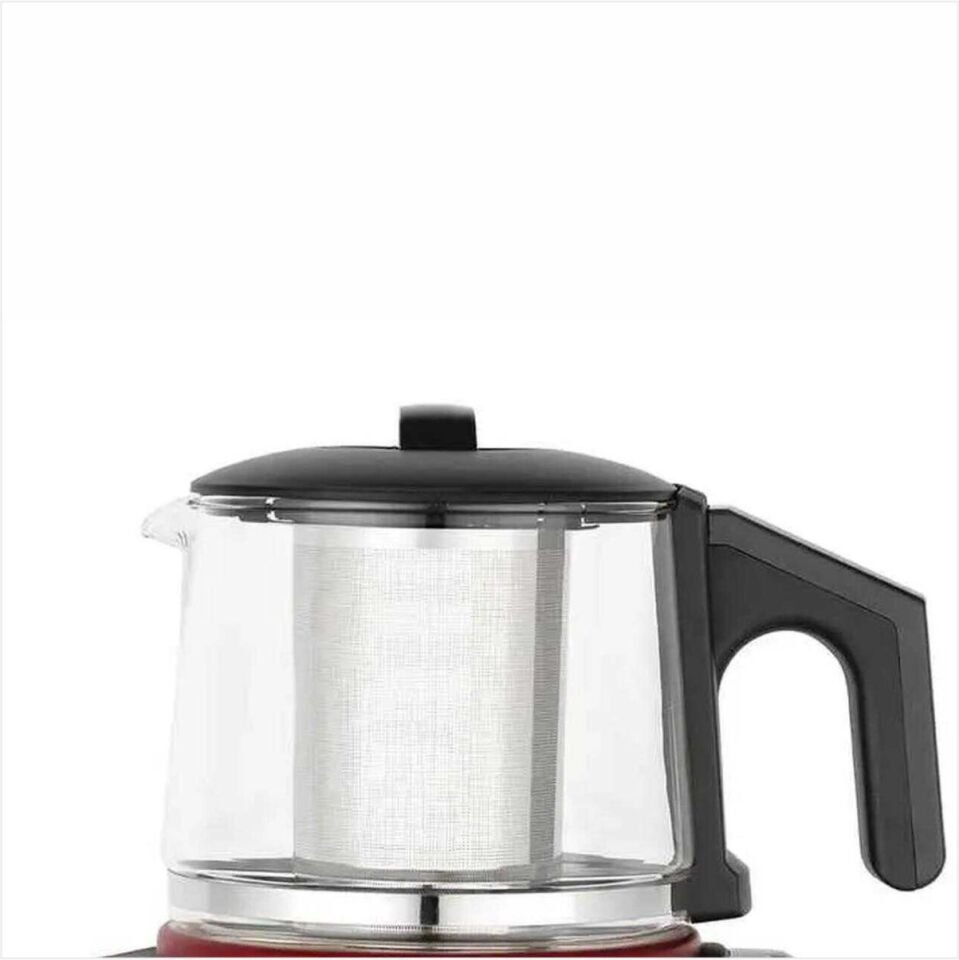 Fakir Chaimood Çay Makinesi & Kettle Paslanmaz Çelik 1800W Rouge
