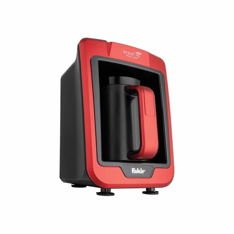 Fakir Kaave Trio 4 Fincan Kapasiteli Közde & Sütlü Türk Kahvesi Makinesi Rouge