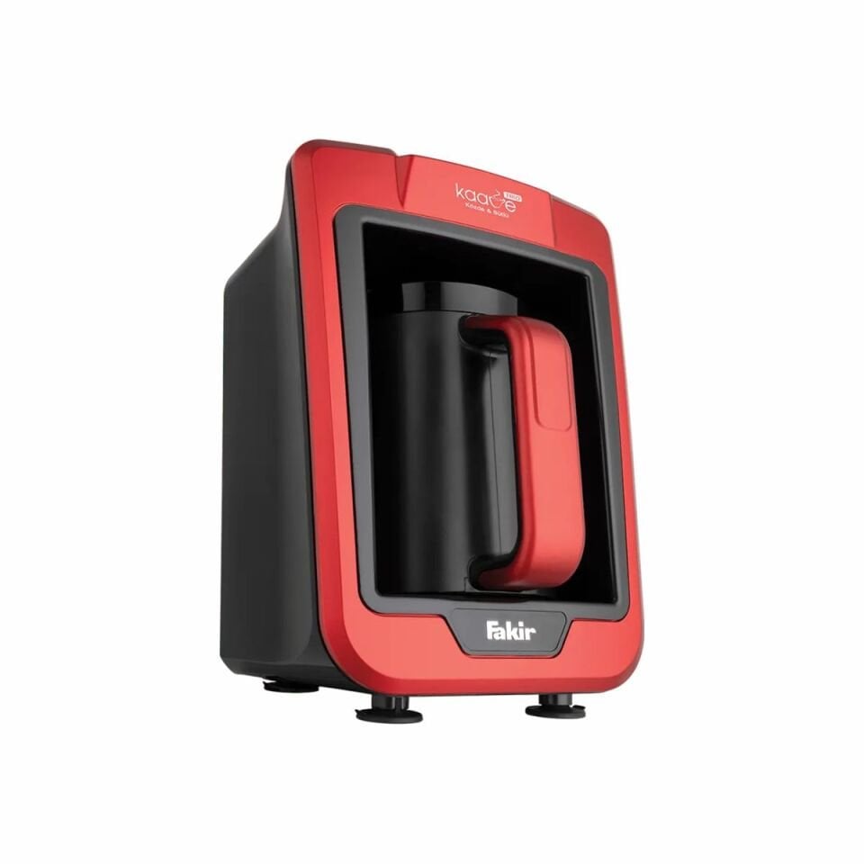 Fakir Kaave Trio 4 Fincan Kapasiteli Közde & Sütlü Türk Kahvesi Makinesi Rouge