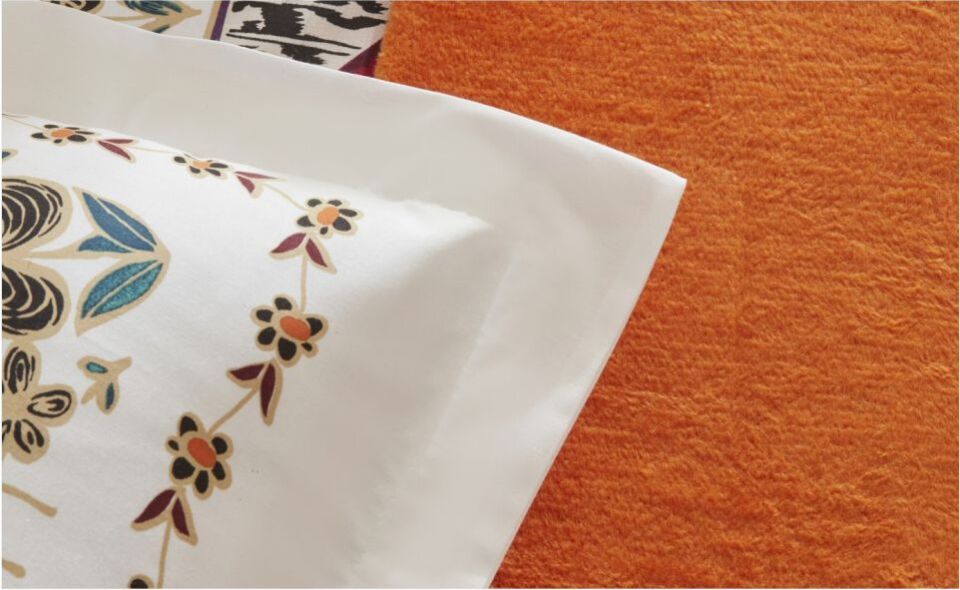 Karaca Home Runa %100 Pamuk Çift Kişilik Nevresim Takımı Battaniye