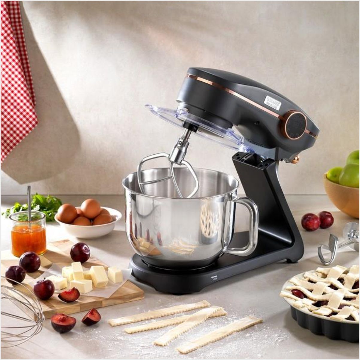 Schafer Neocast Dijital Döküm Stand Mikser-Antrasit