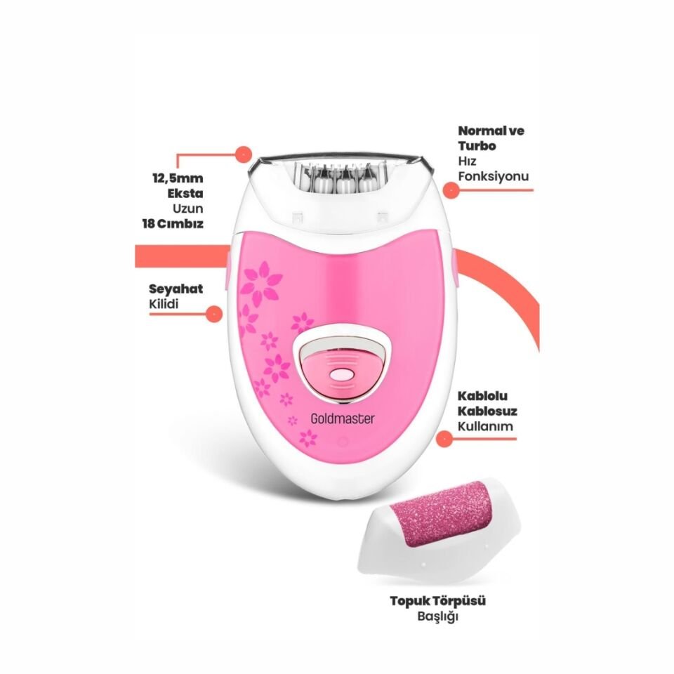 Goldmaster GM-7159P LİNDA Epilasyon Cihazı