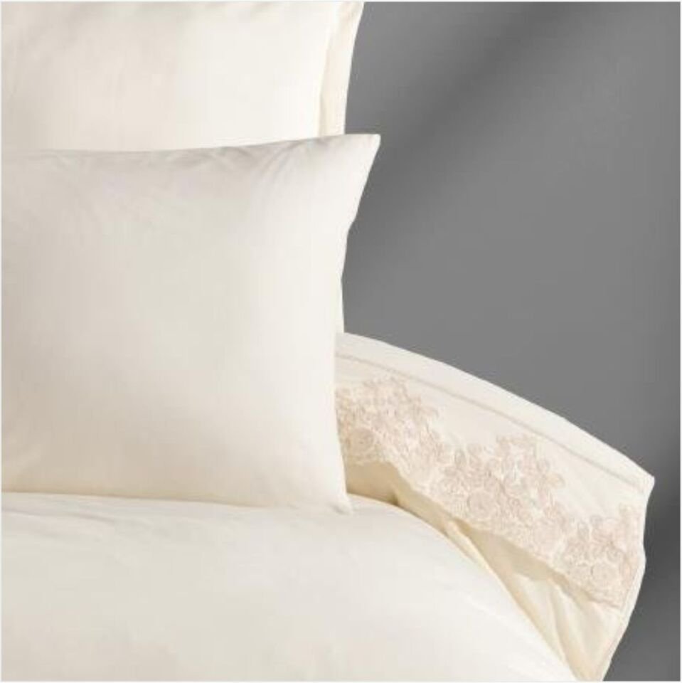 Aran Clasy Ranforce %100 Pamuk Butik Çift Kişilik Uyku Seti Osela V2 Ekru