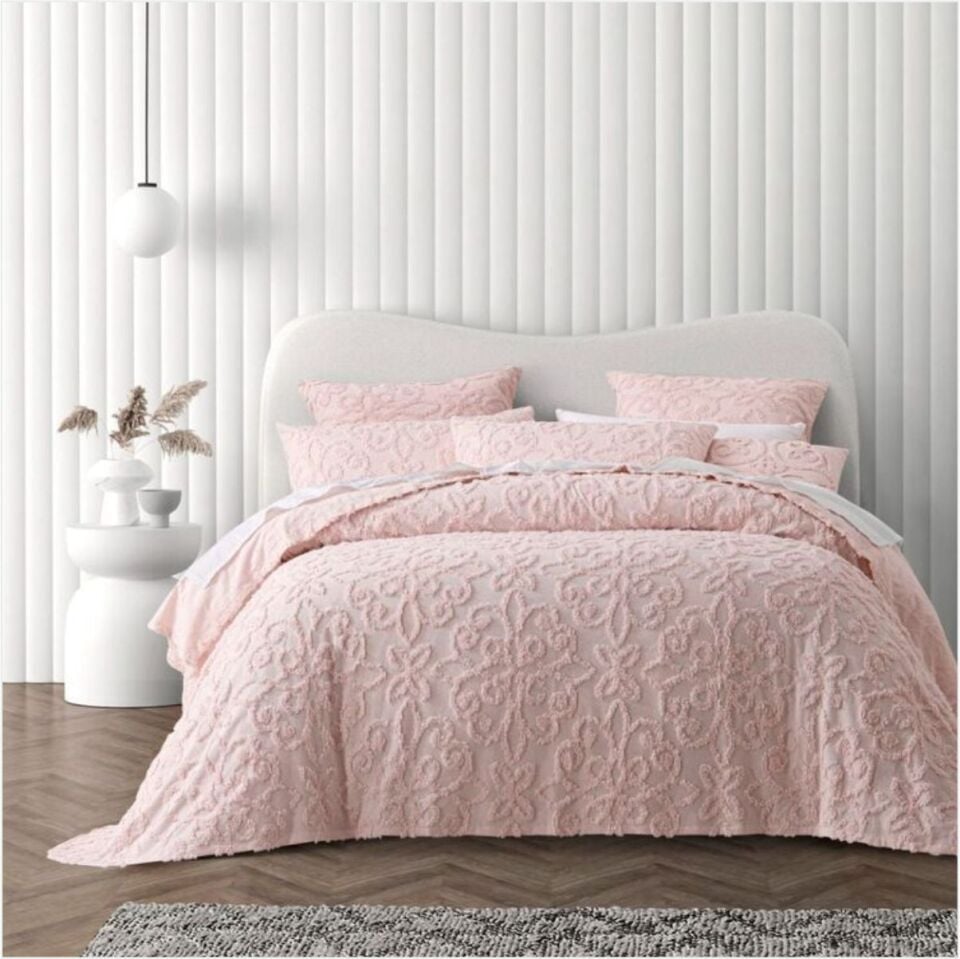 Pamuklar Apricitas Çift Kişilik Nevresim Takımı+Yatak Örtüsü.+Battaniye Set Nerıs Beıge