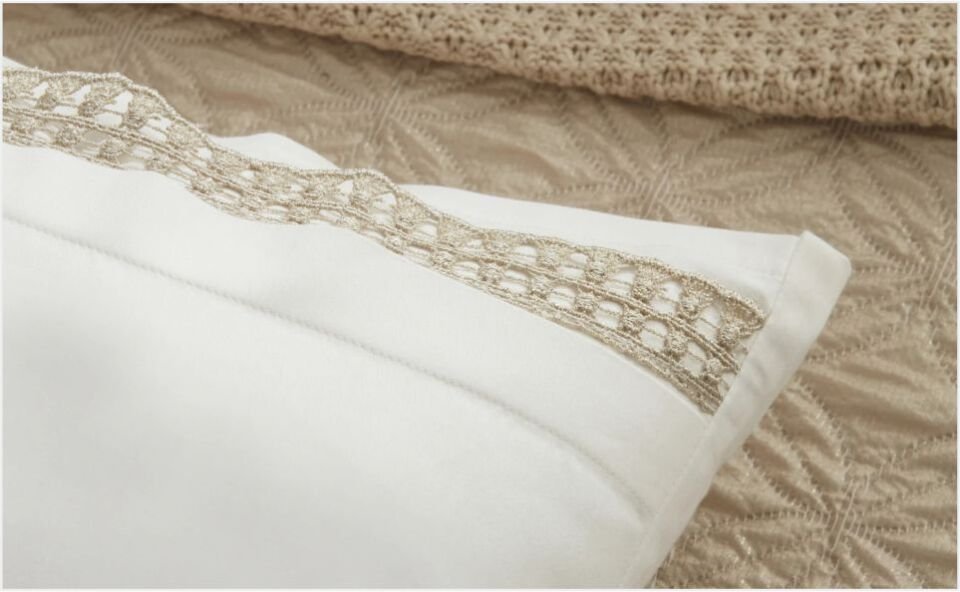 Karaca Home Bride Coll Delfi 8 Parça Çeyiz Seti Ekru