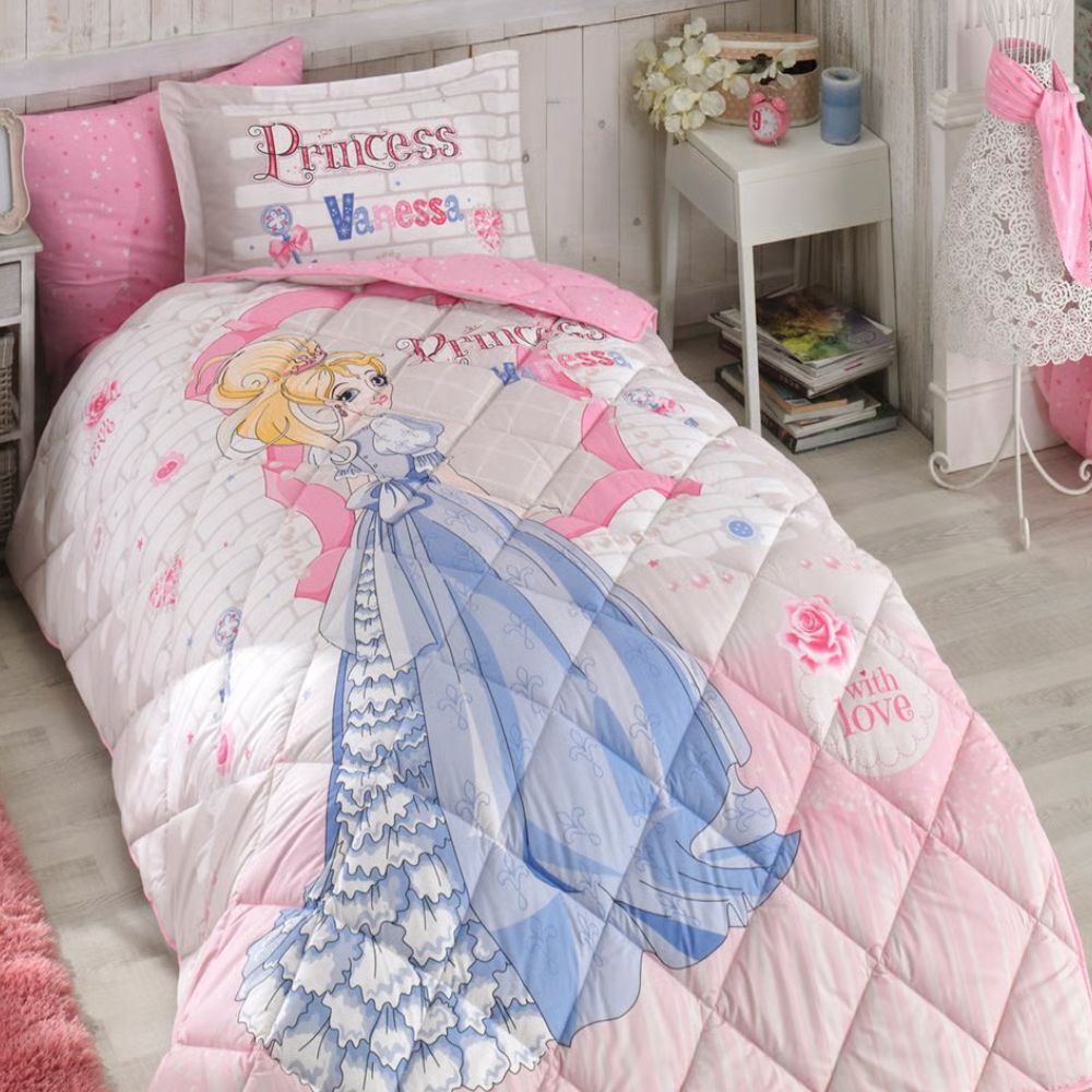 Aran Rf Uyku Seti Tek Kişilik(B) Vanessa / V1 - Pembe