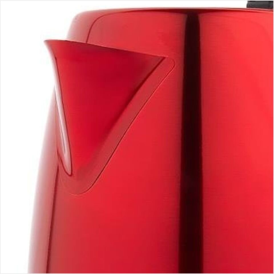 Schafer Hitze Paslanmaz Çelik Su Isıtıcı (Kettle)-Kırmızı