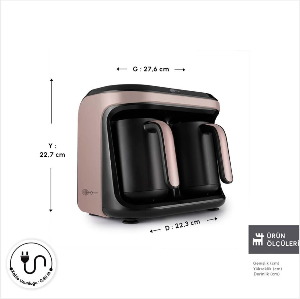 KARACA HATIR HÜP DUET AROMA T.K.M ROSE GOLD