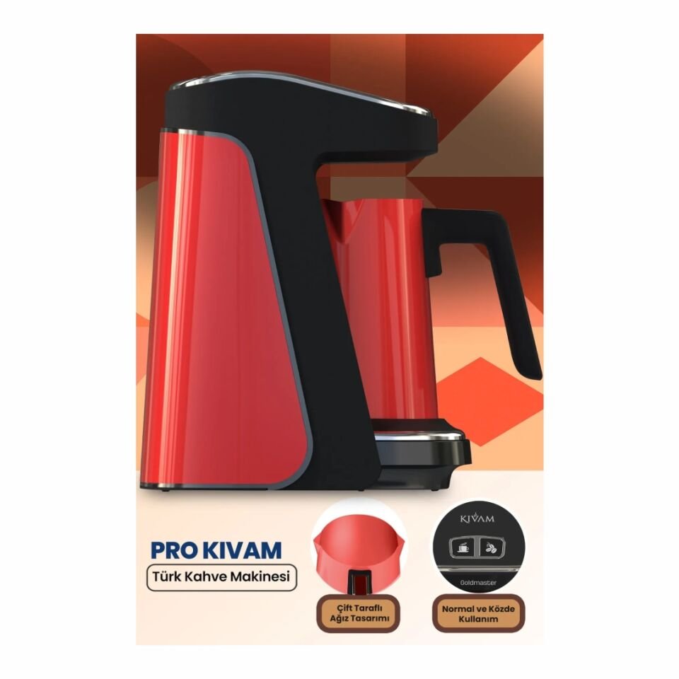 Goldmaster GM9900 ProKıvam Geniş Hazne Türk Kahve Makinesi