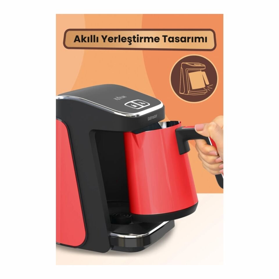Goldmaster GM9900 ProKıvam Geniş Hazne Türk Kahve Makinesi