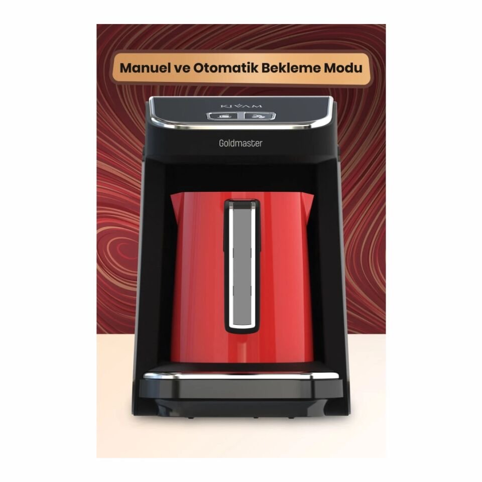 Goldmaster GM9900 ProKıvam Geniş Hazne Türk Kahve Makinesi