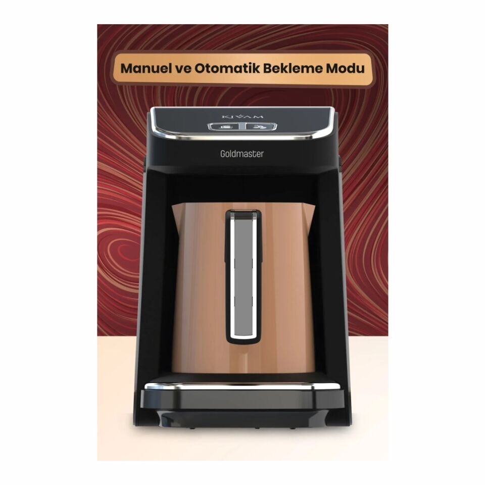 Goldmaster GM9900 ProKıvam Geniş Hazne Türk Kahve Makinesi