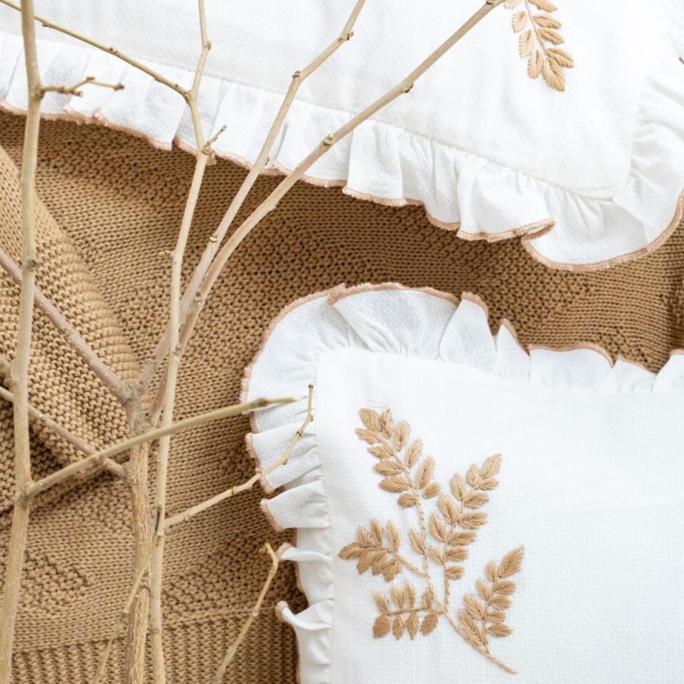 Schafer Home Nicole Çift Kişilik Nevresim Takımı 7-Ekru