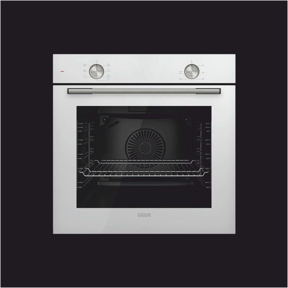 Uğur UAF 608 BCPET Beyaz Ankastre Fırın