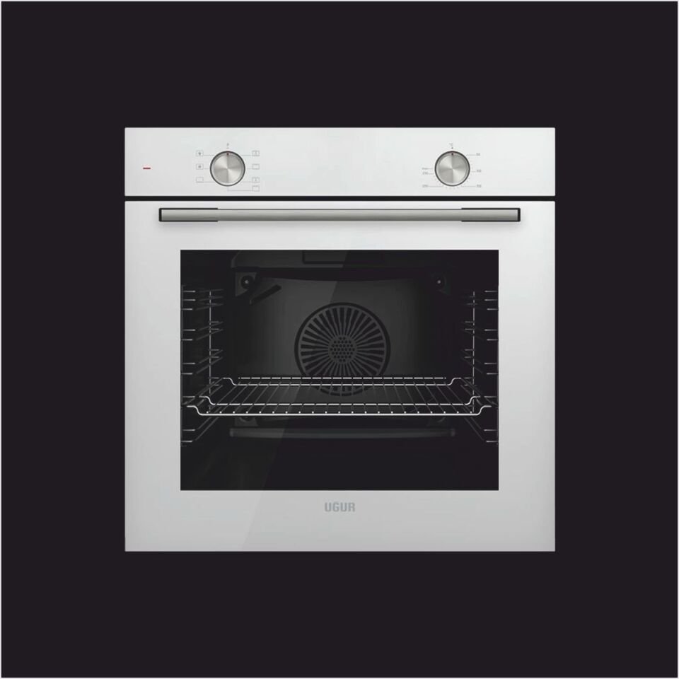 Uğur UAF 608 BCPET Beyaz Ankastre Fırın
