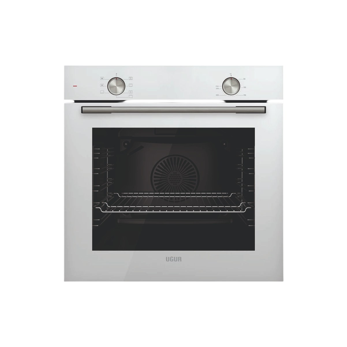 Uğur UAF 608 BCPET Beyaz Ankastre Fırın